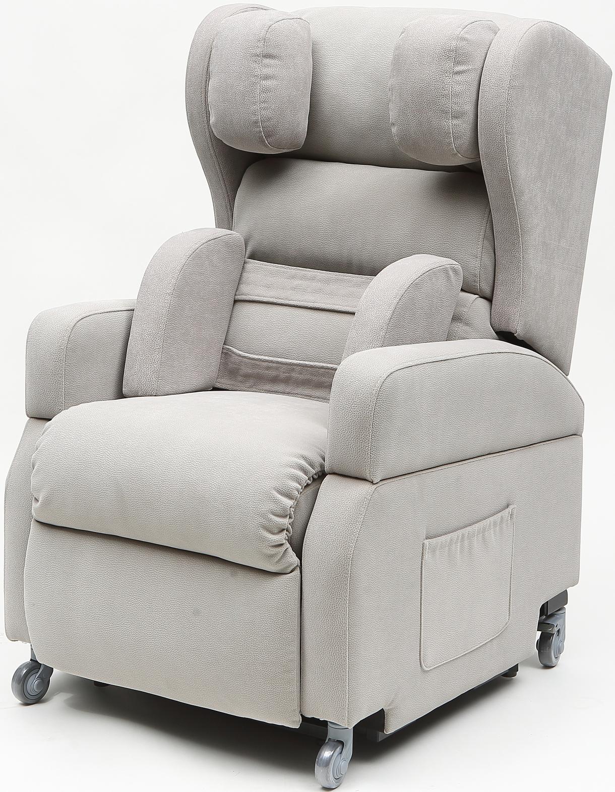 Coussin Repose-tête Pour Chaise Longue, Transat, Canapé - Housse Amovible, Tissu 3D Respirant - Gris